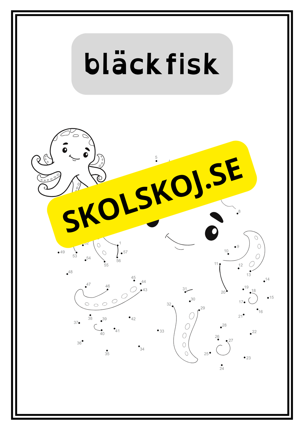 Djur - Prick till prick - 34 sidor