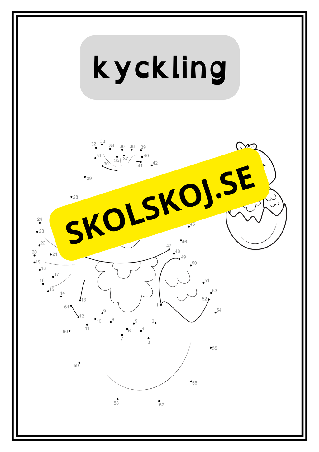 Djur - Prick till prick - 34 sidor