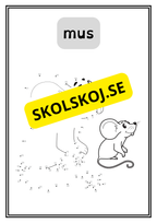 Djur - Prick till prick - 34 sidor