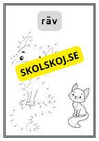 Djur - Prick till prick - 34 sidor