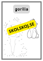 Djur - Prick till prick - 34 sidor