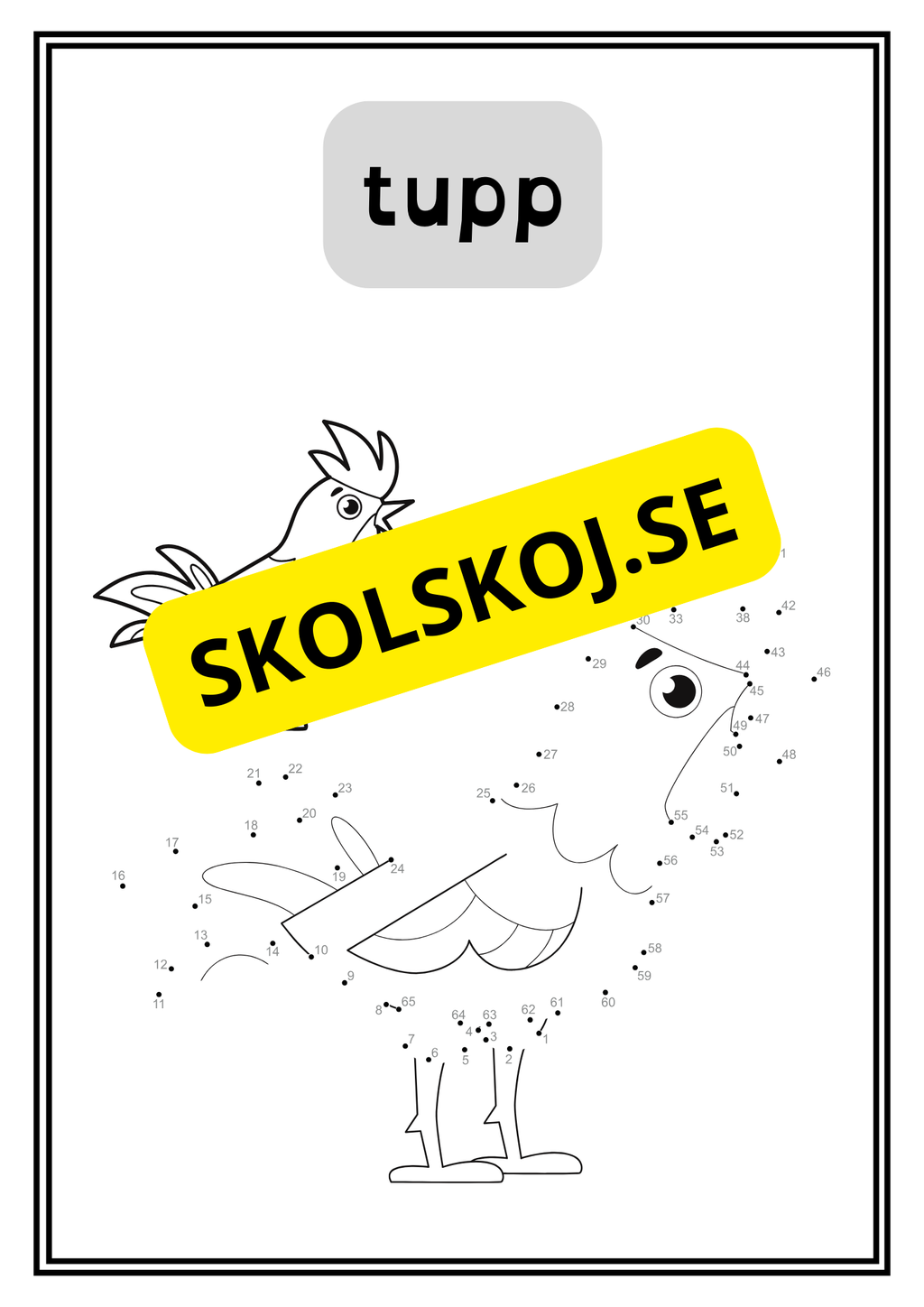 Djur - Prick till prick - 34 sidor