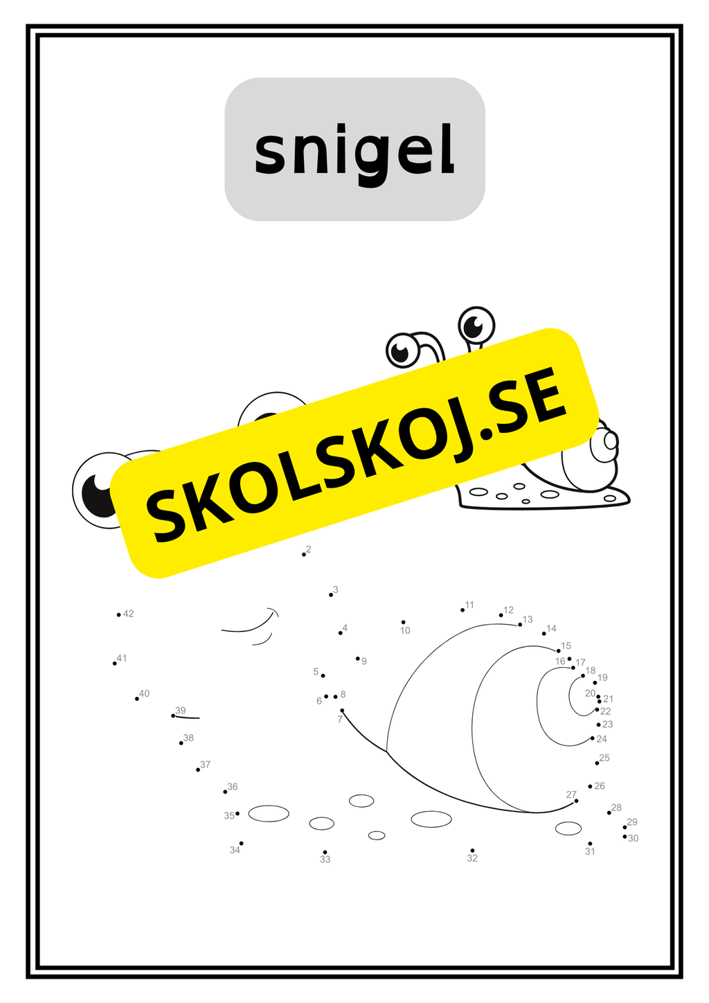 Djur - Prick till prick - 34 sidor