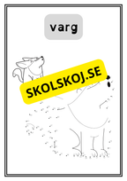 Djur - Prick till prick - 34 sidor