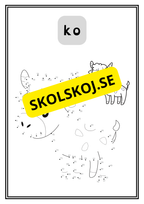 Djur - Prick till prick - 34 sidor