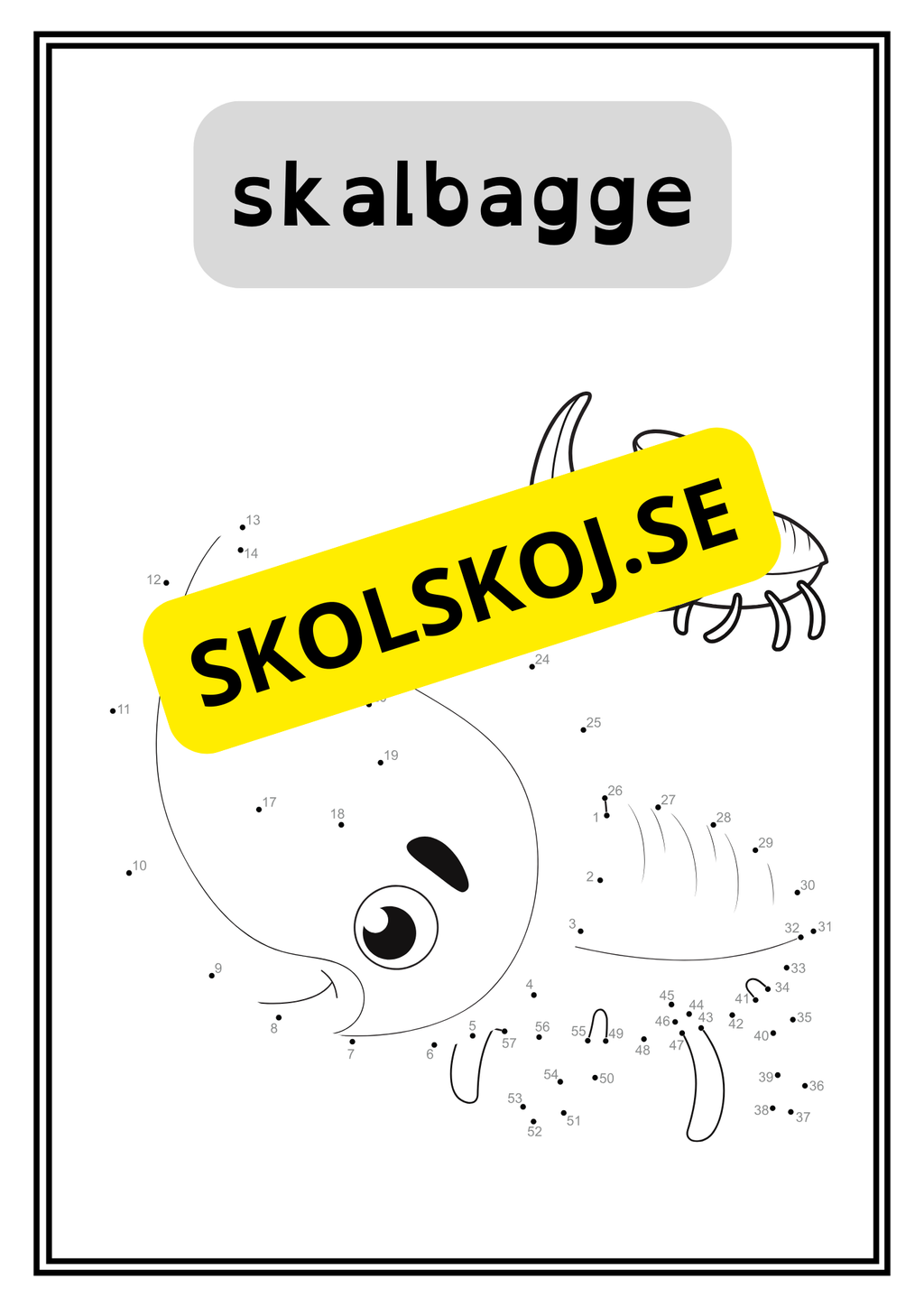 Djur - Prick till prick - 34 sidor