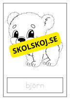 Djur - Skrivövning