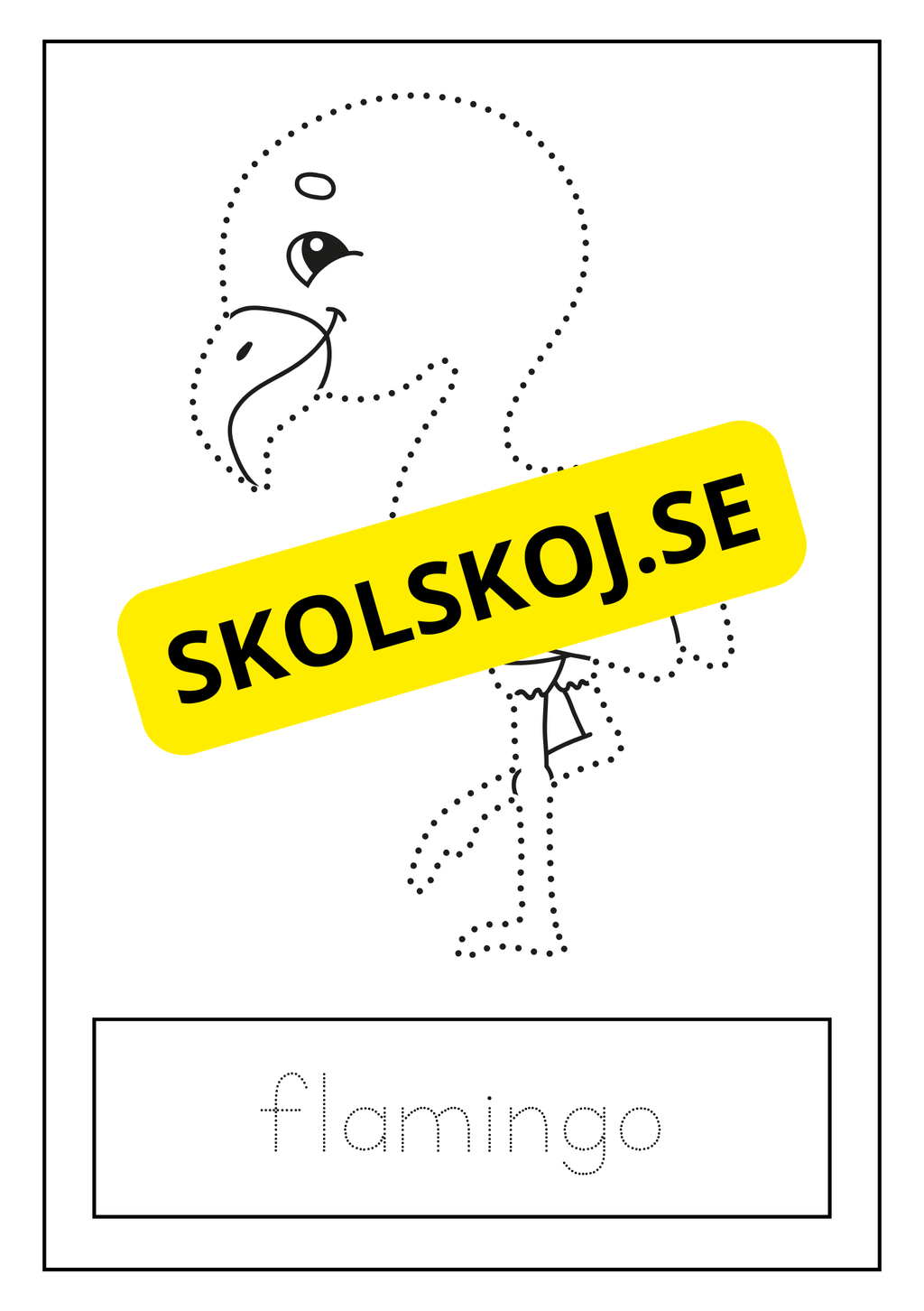 Djur - Skrivövning