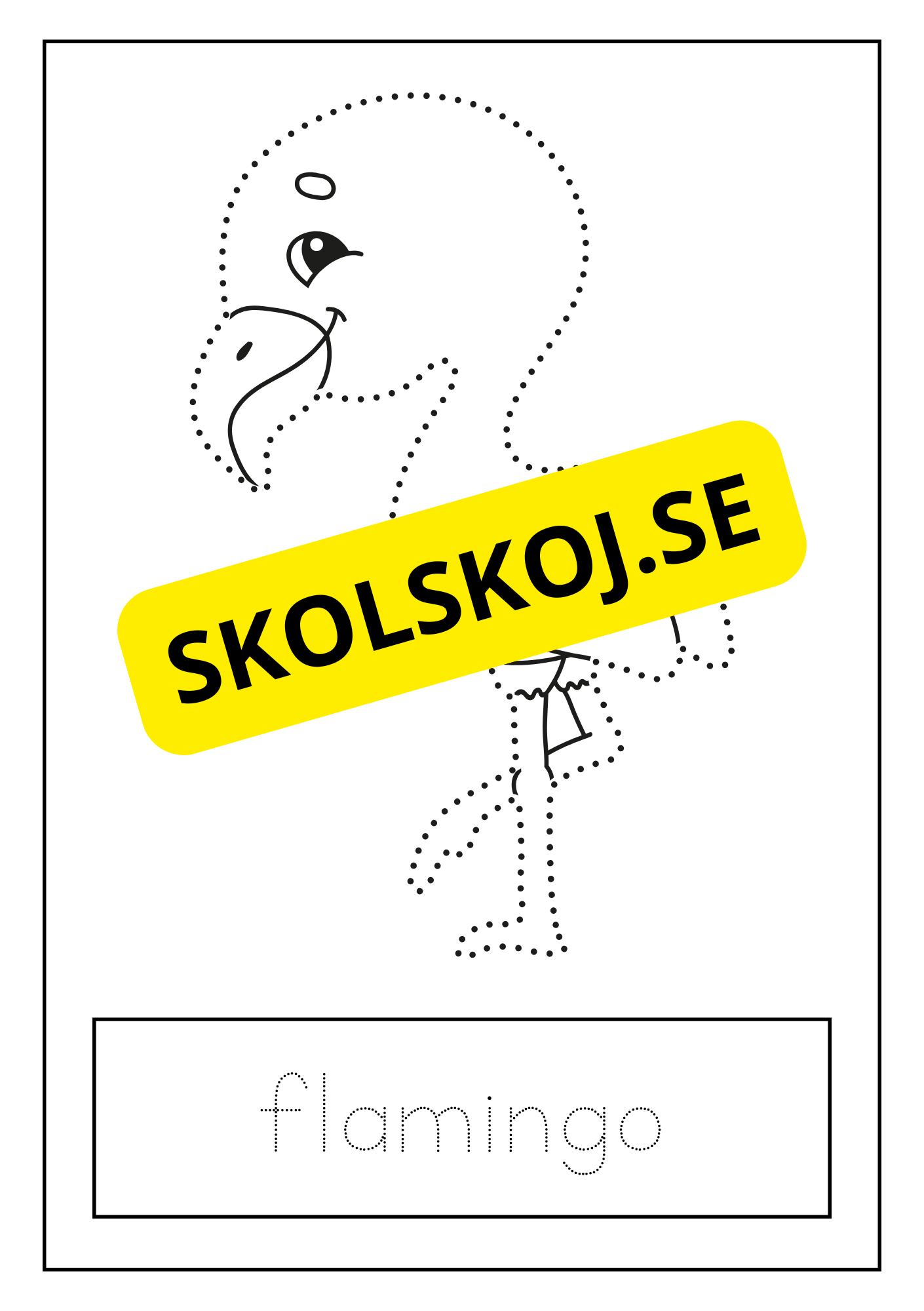 Djur - Skrivövning