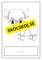 Djur - Skrivövning