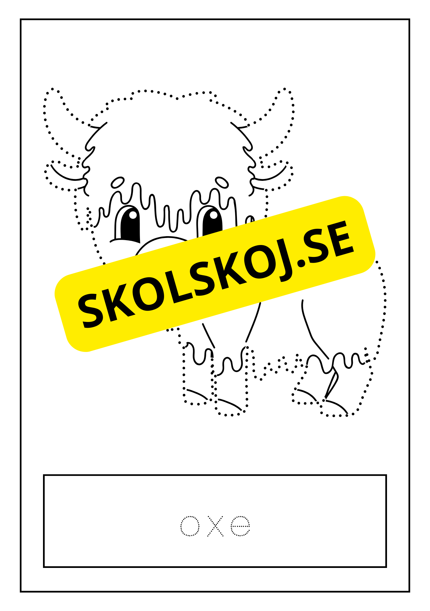 Djur - Skrivövning