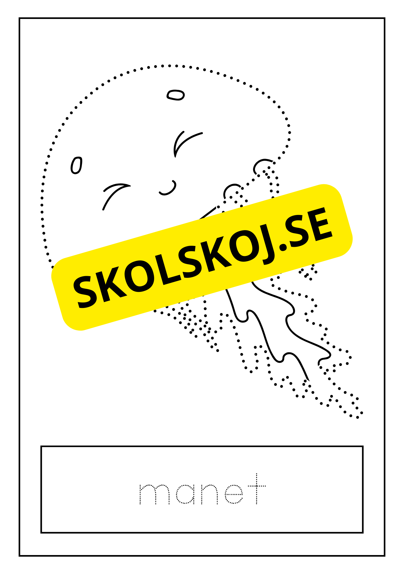 Djur - Skrivövning