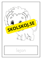 Djur - Skrivövning