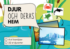 Djuren och deras hem - Pedagogiskt spel