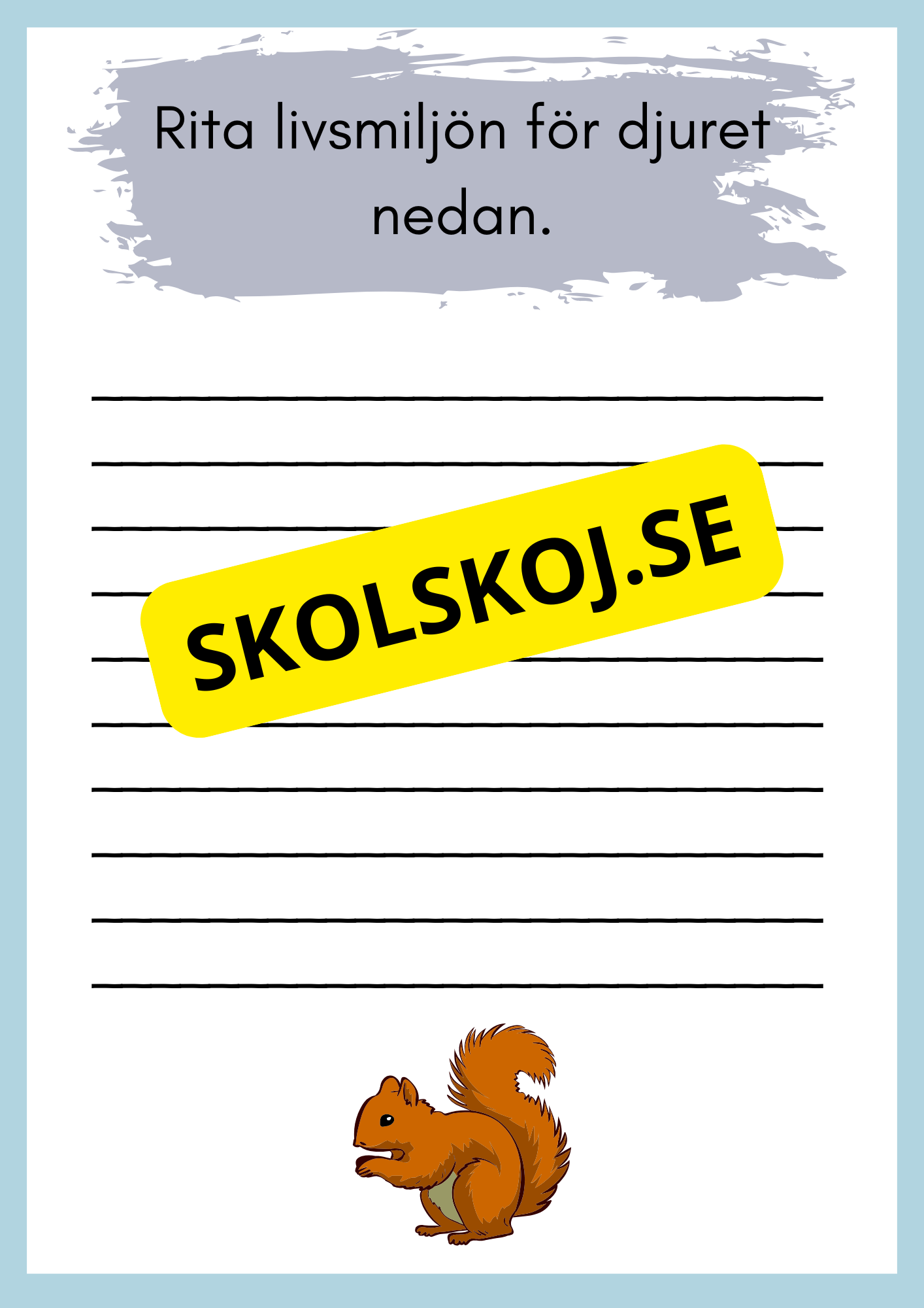 Djurens livsmiljö