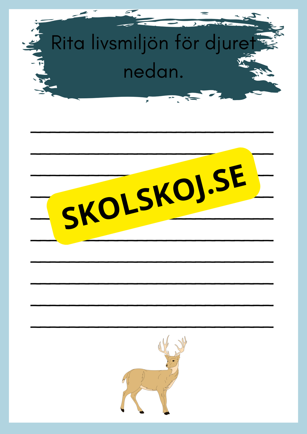 Djurens livsmiljö