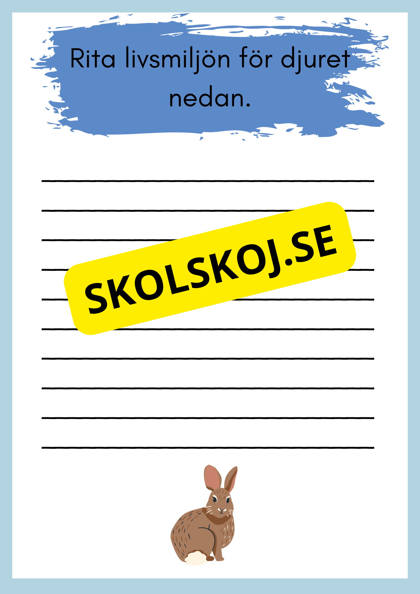 Djurens livsmiljö