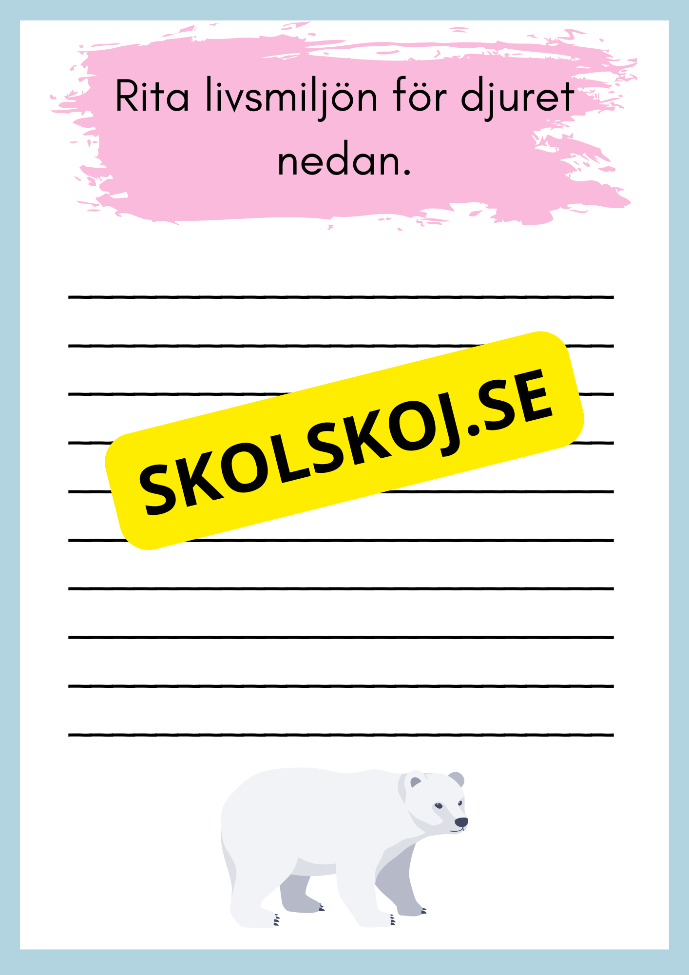 Djurens livsmiljö
