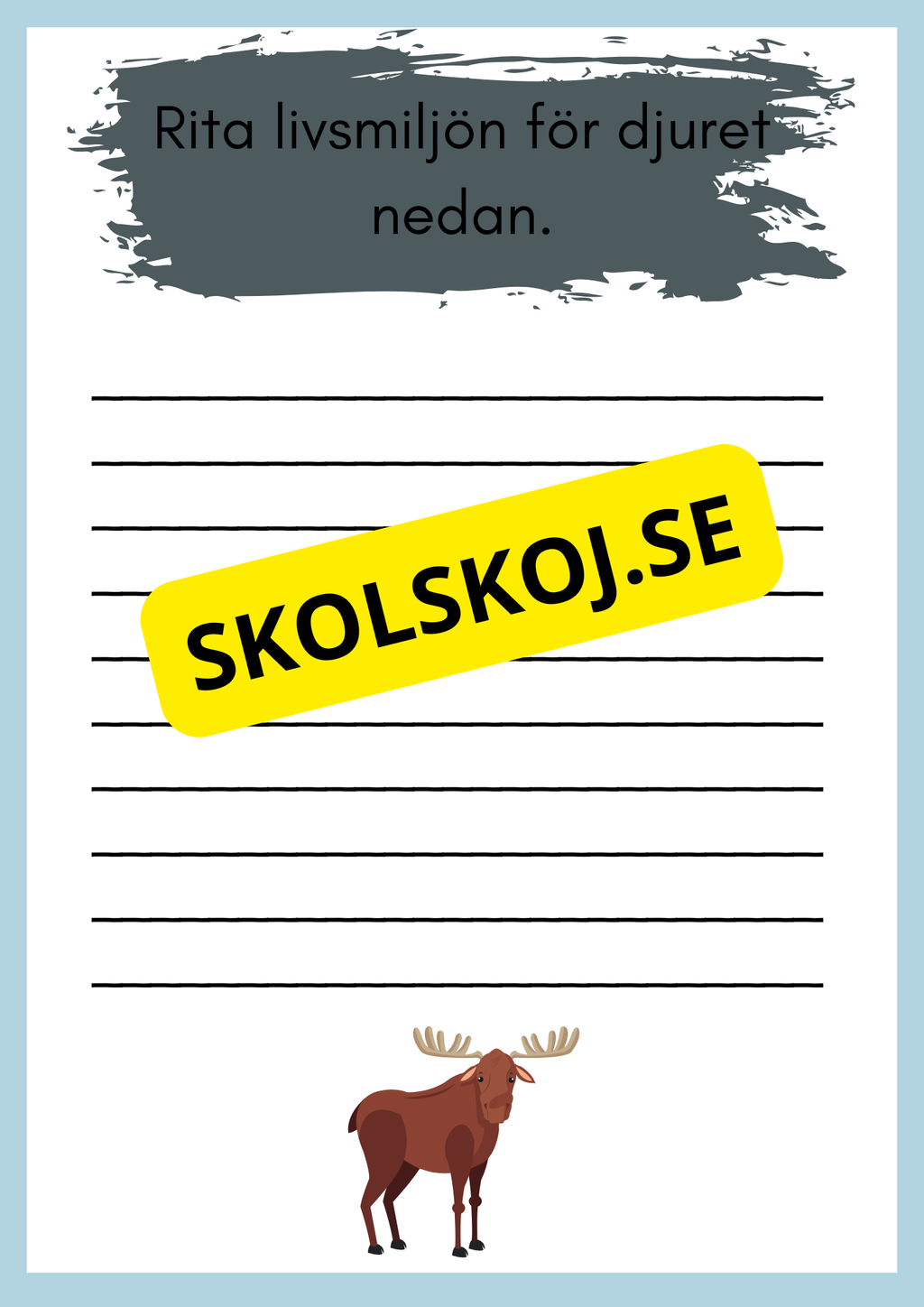 Djurens livsmiljö