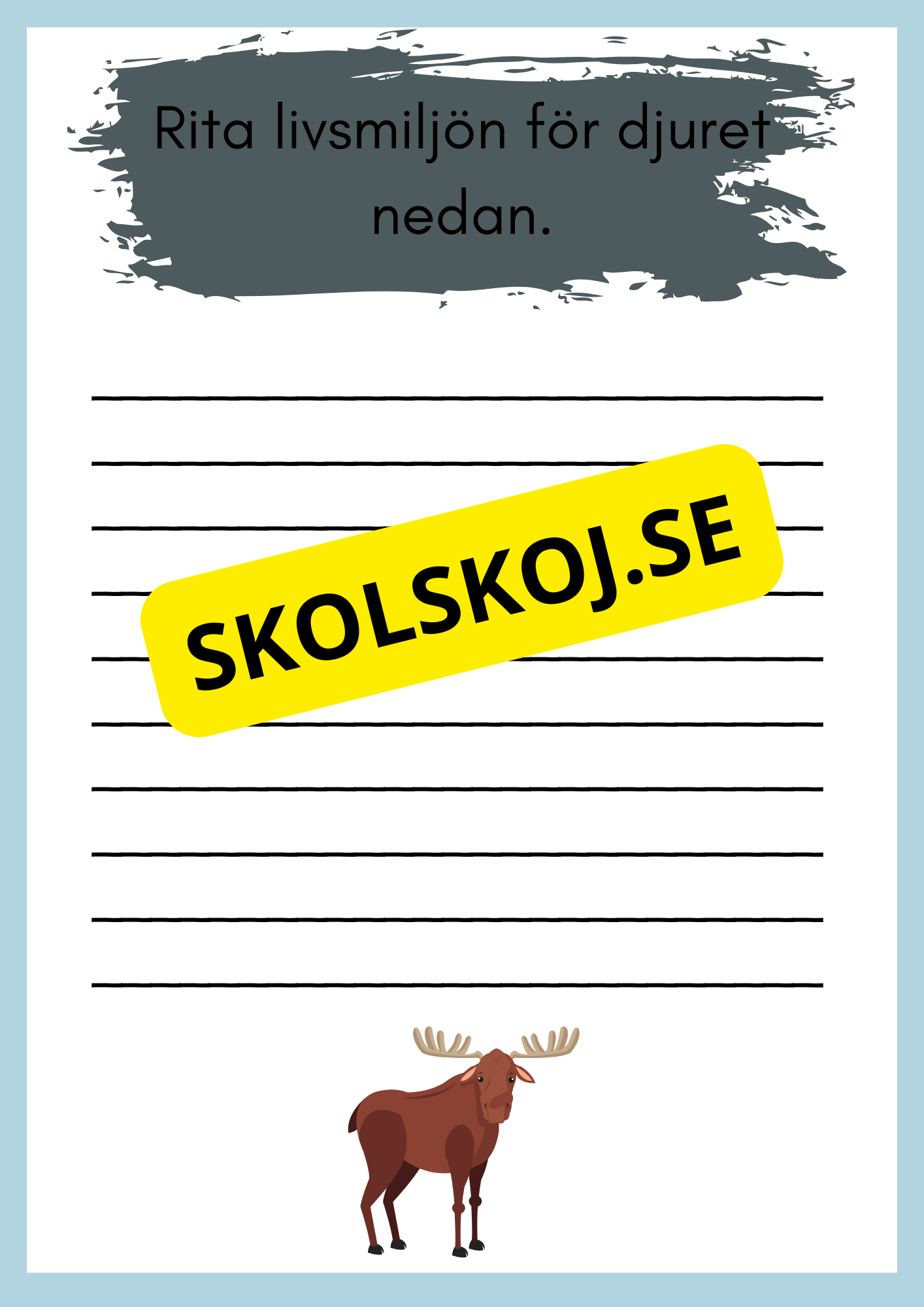 Djurens livsmiljö