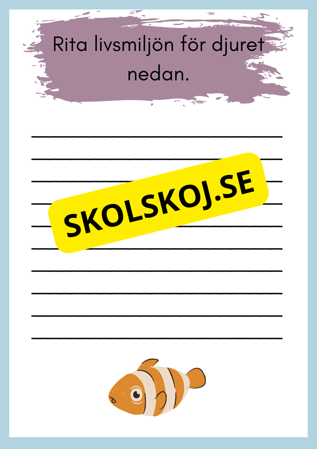 Djurens livsmiljö