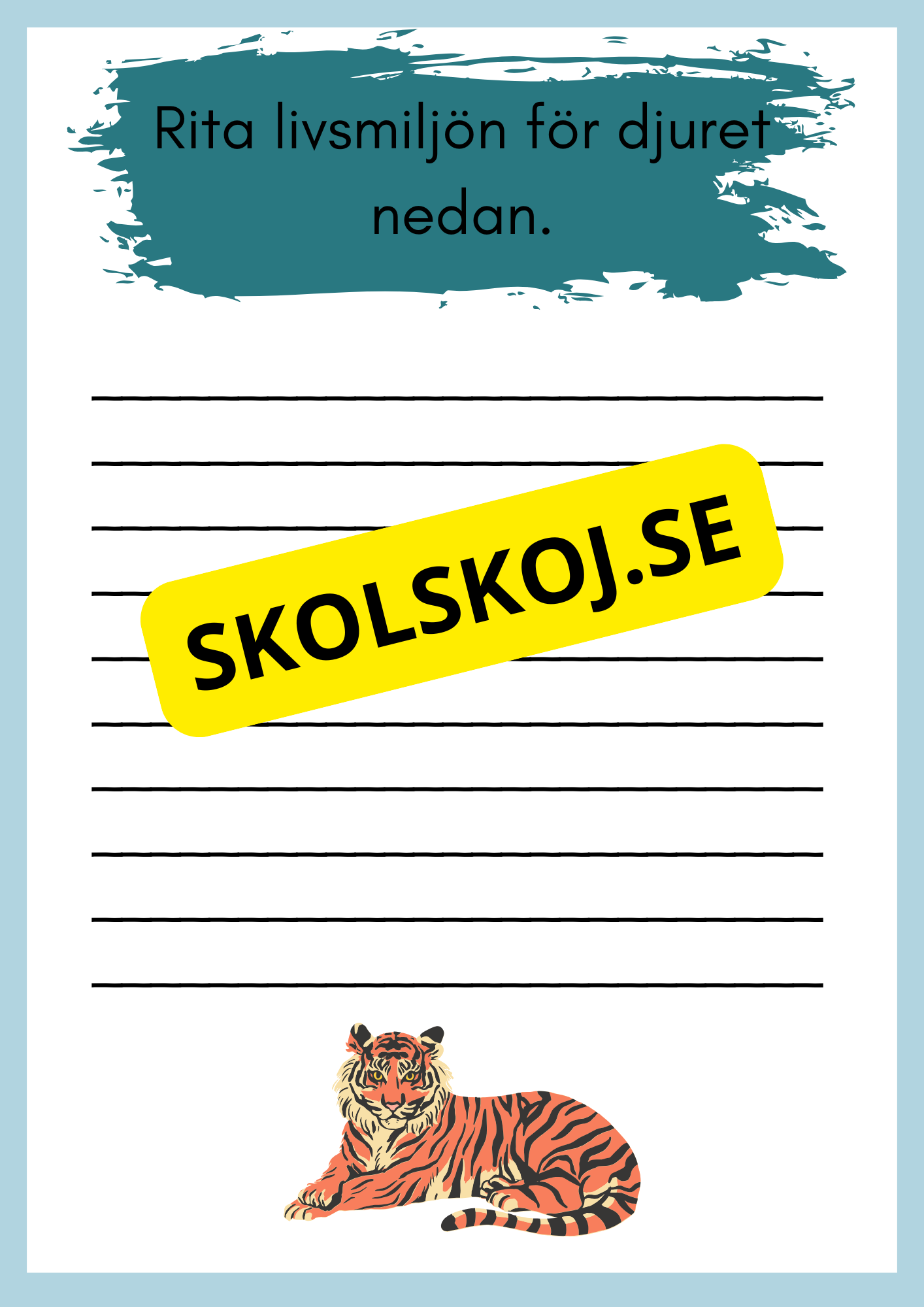Djurens livsmiljö