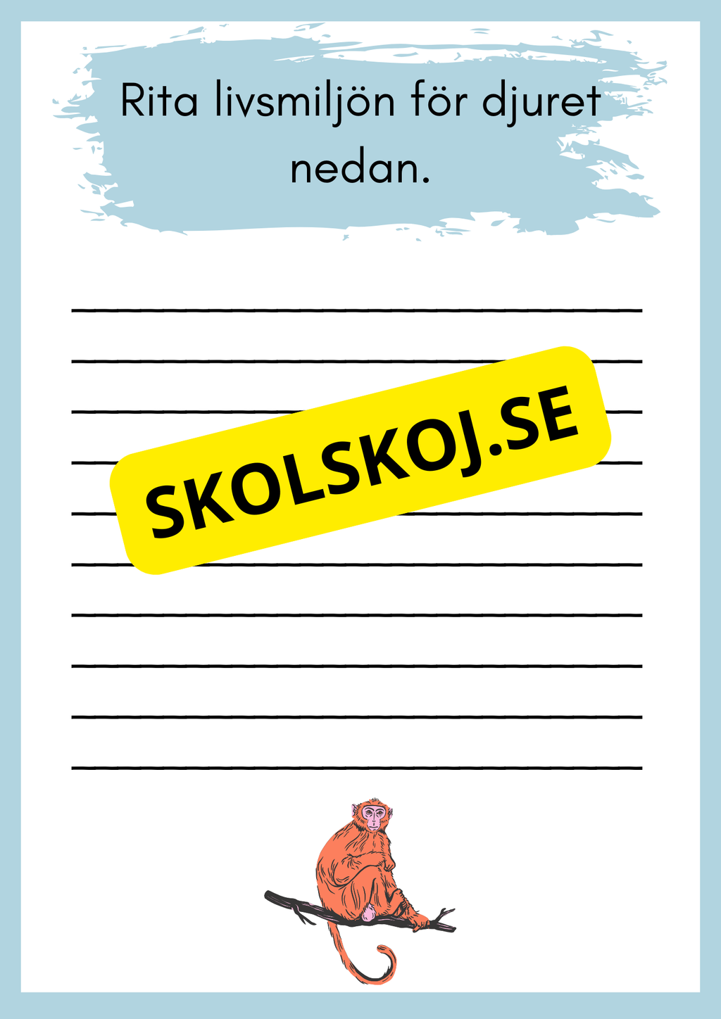 Djurens livsmiljö