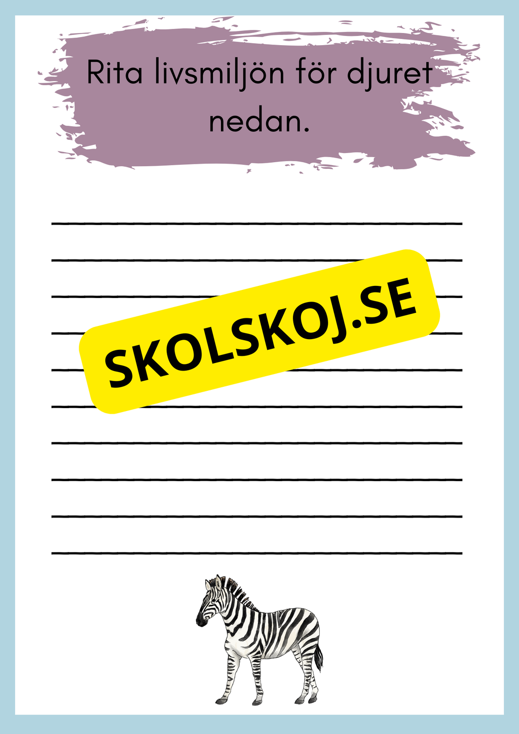 Djurens livsmiljö