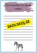 Djurens livsmiljö