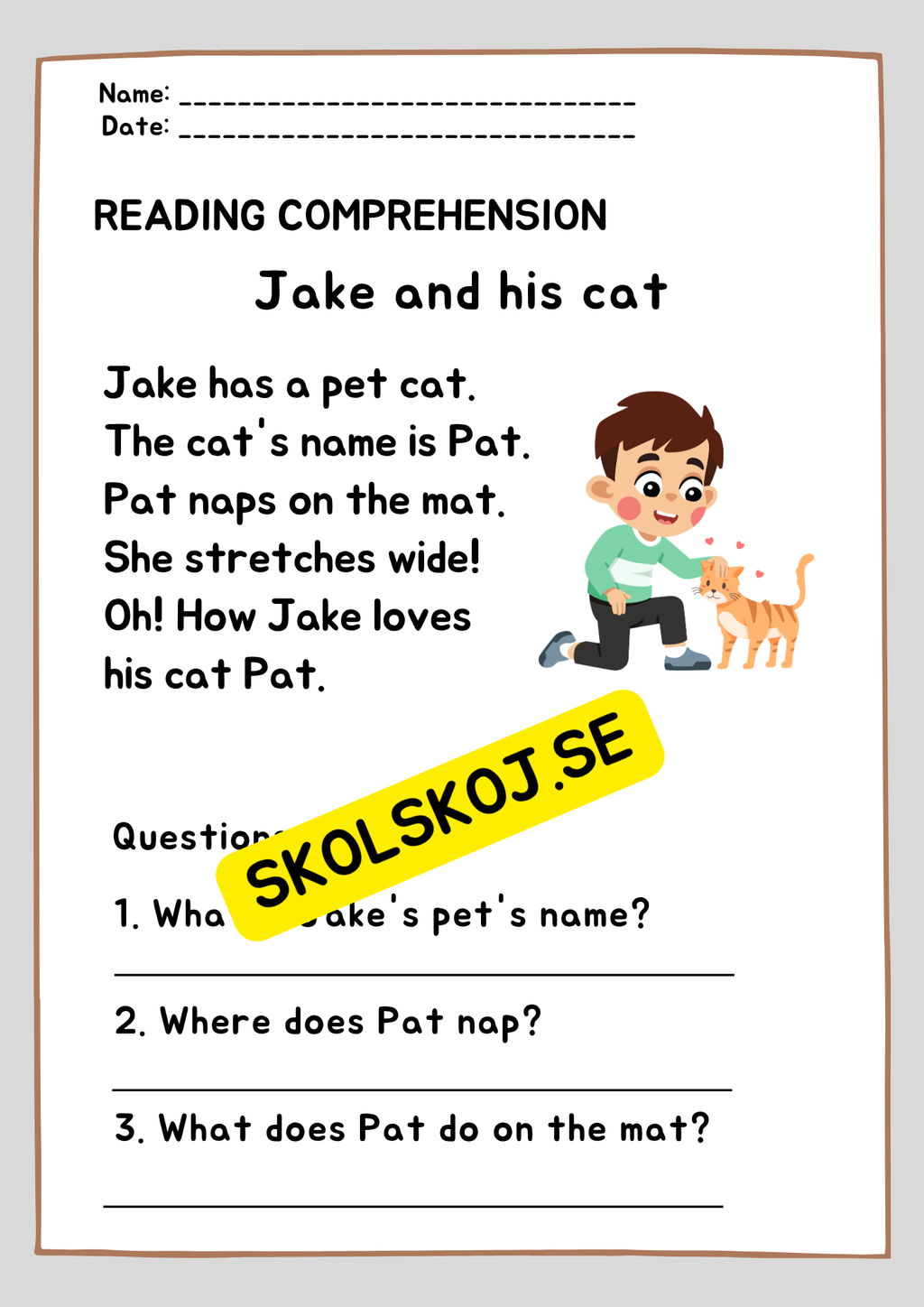 Easy reading - Enkel läsförståelse