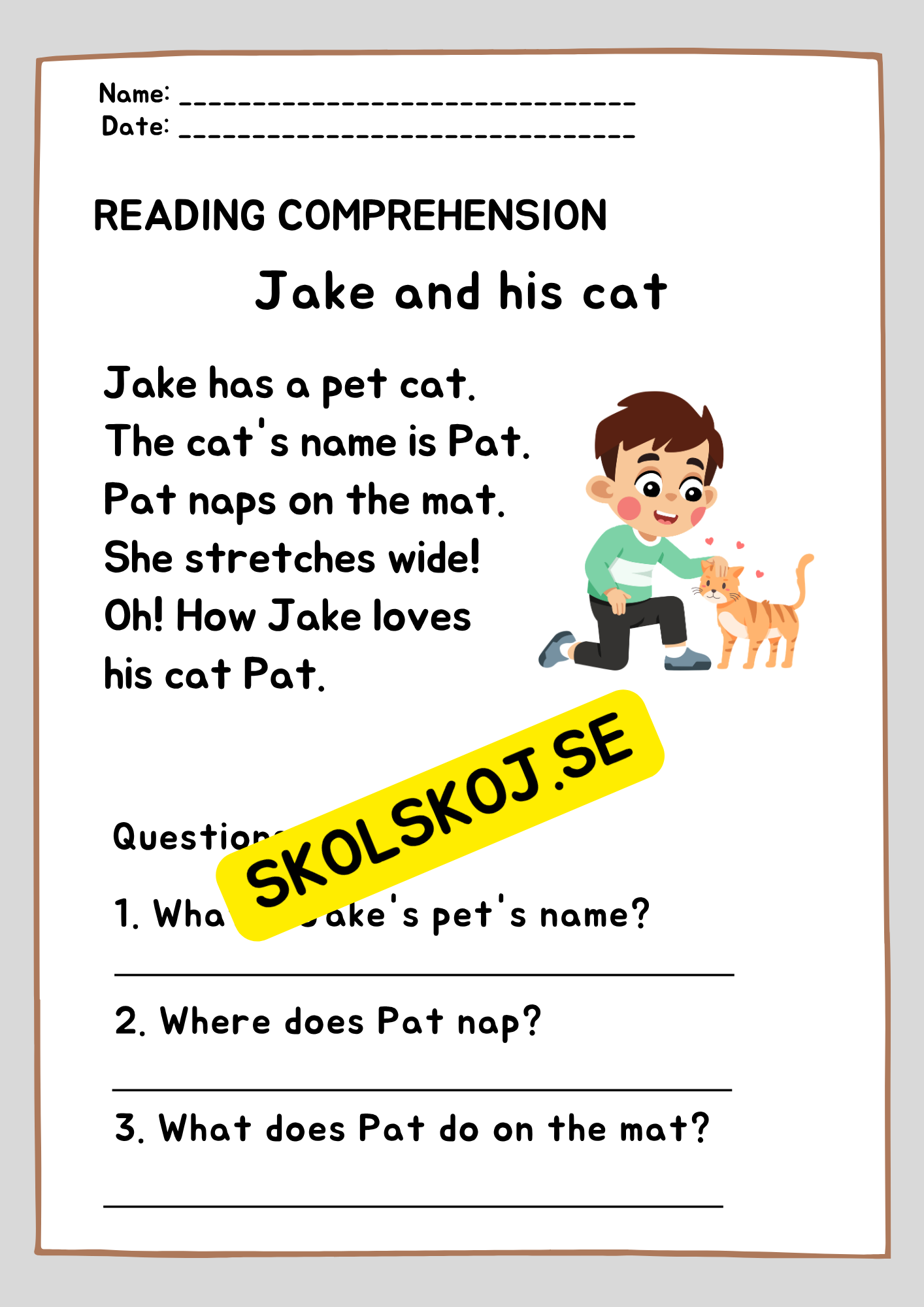 Easy reading - Enkel läsförståelse