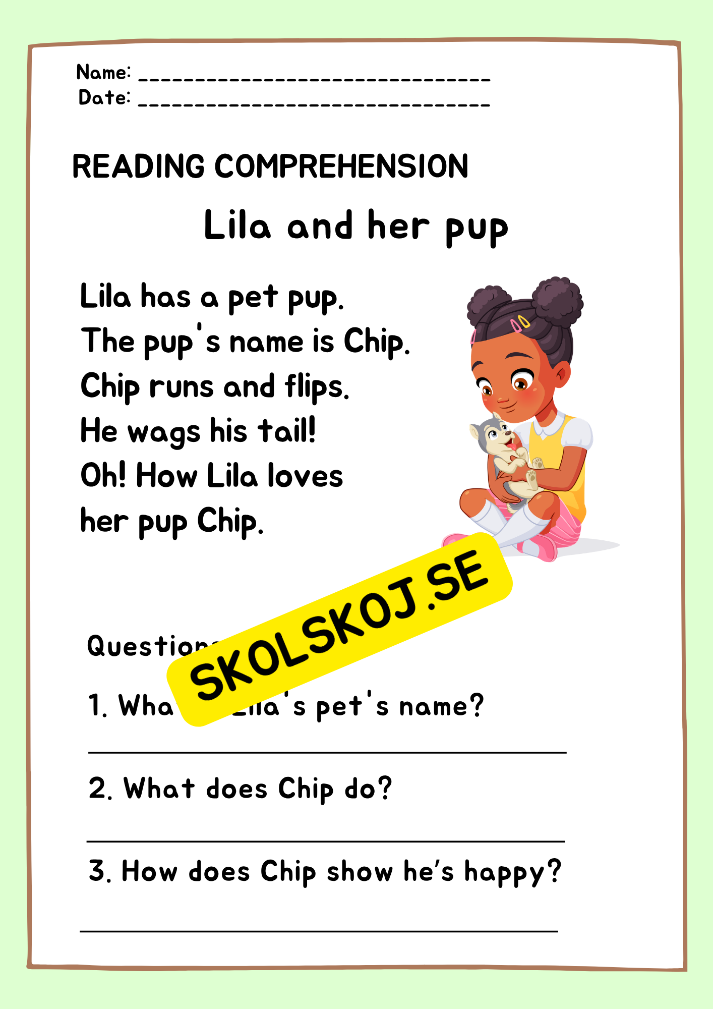 Easy reading - Enkel läsförståelse