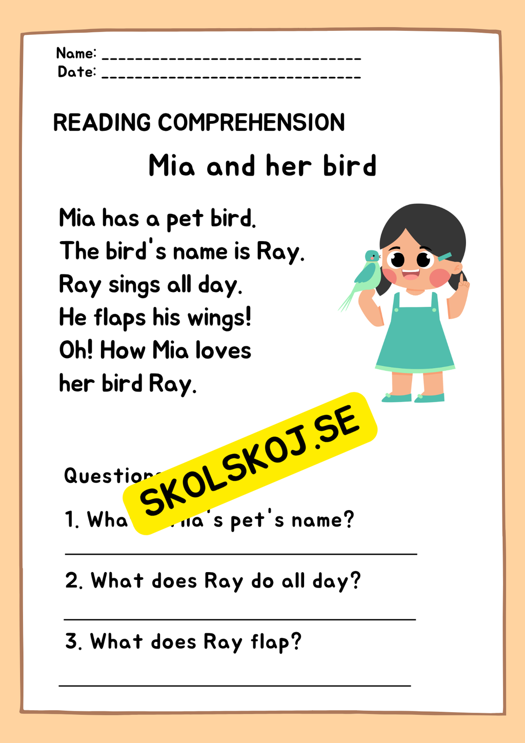 Easy reading - Enkel läsförståelse