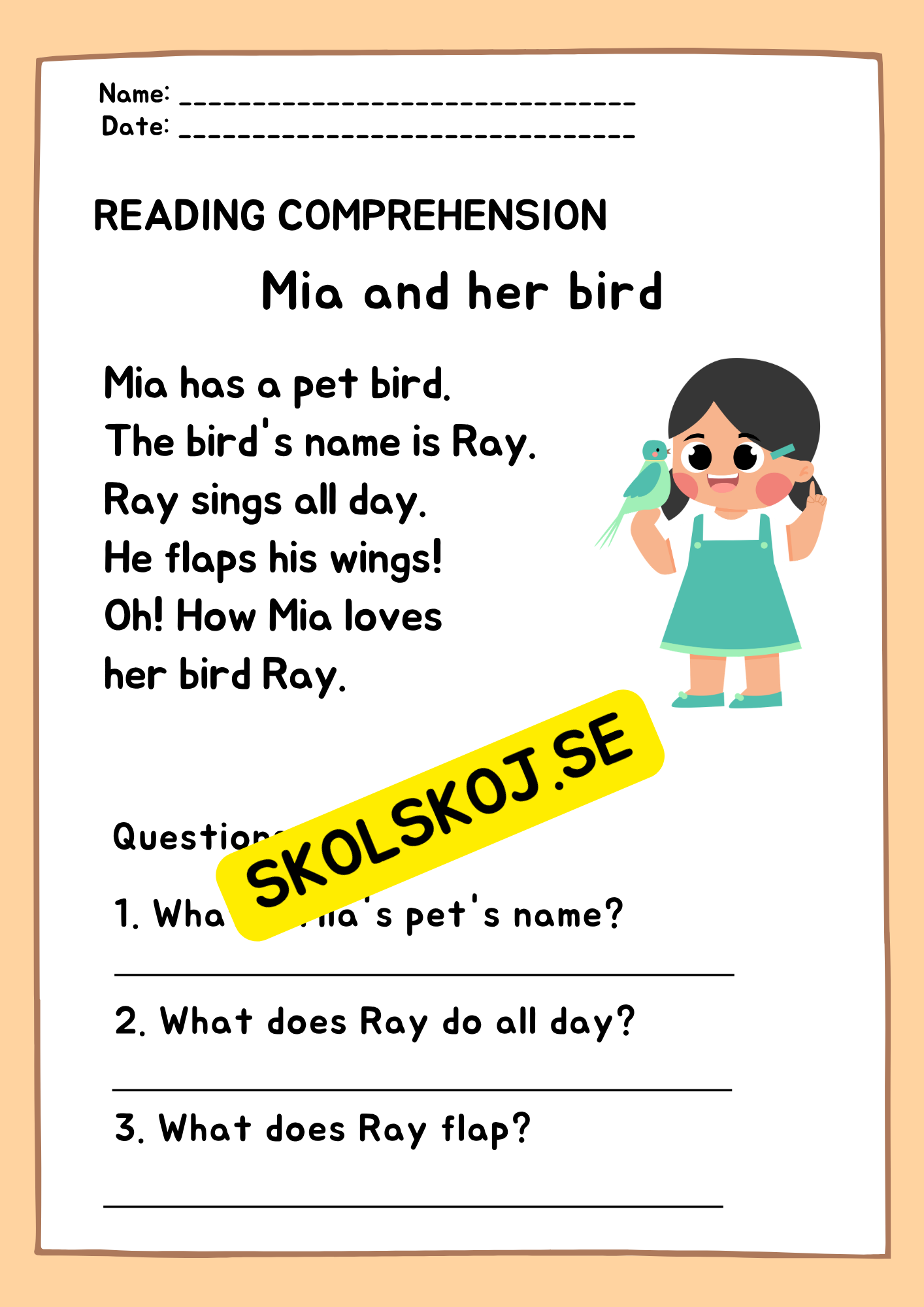 Easy reading - Enkel läsförståelse