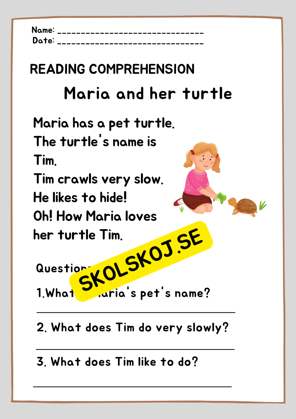Easy reading - Enkel läsförståelse