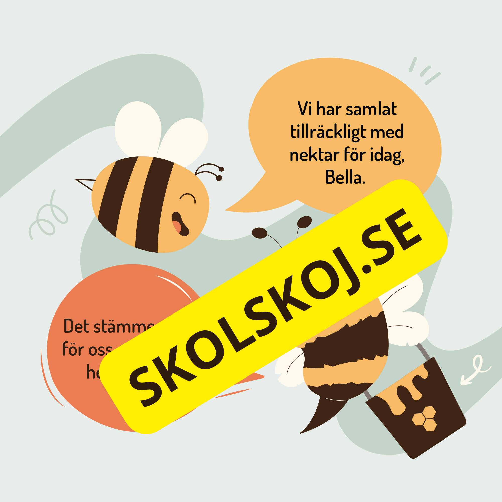 En dag i binas liv - Läsförståelse - Diskussionsfrågor