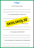 Energi - Olika former och källor
