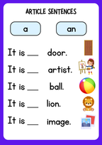 Engelska - Article sentences