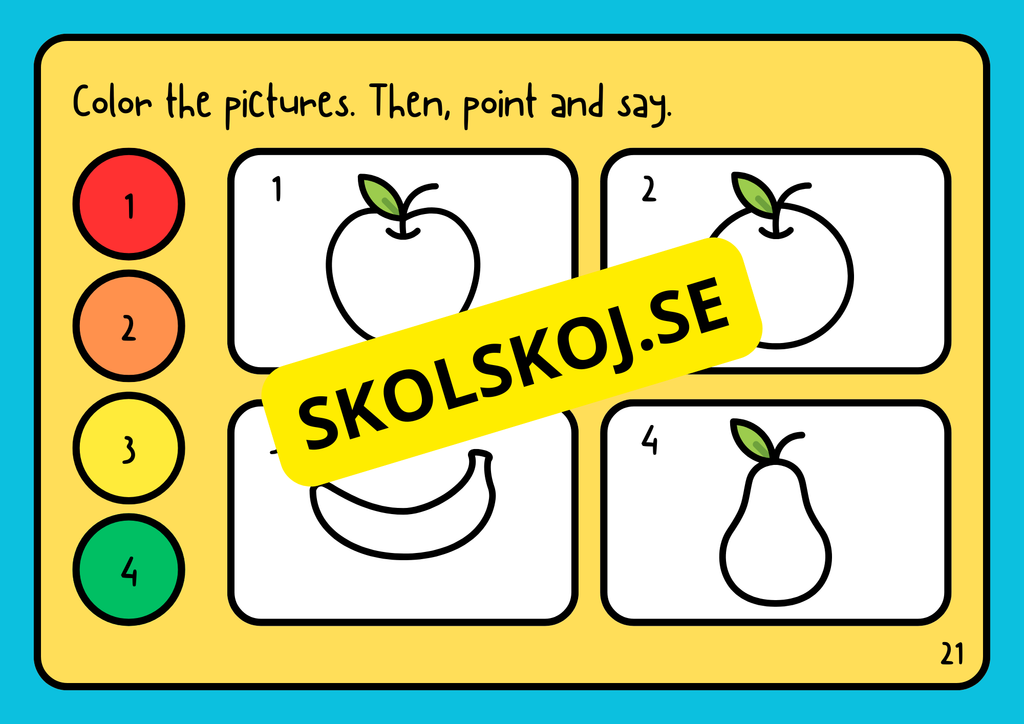 English activity book del 1 - Fsk - Årskurs 3