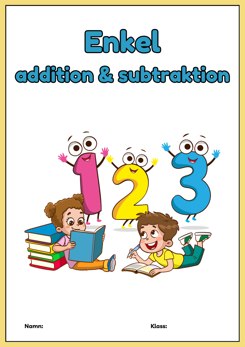 Enkel addition och subtraktion - Häfte