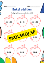 Enkel addition och subtraktion