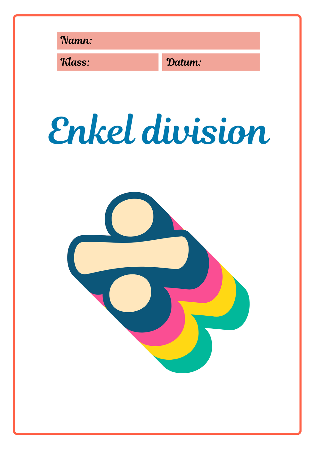 Enkel division