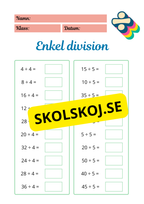 Enkel division