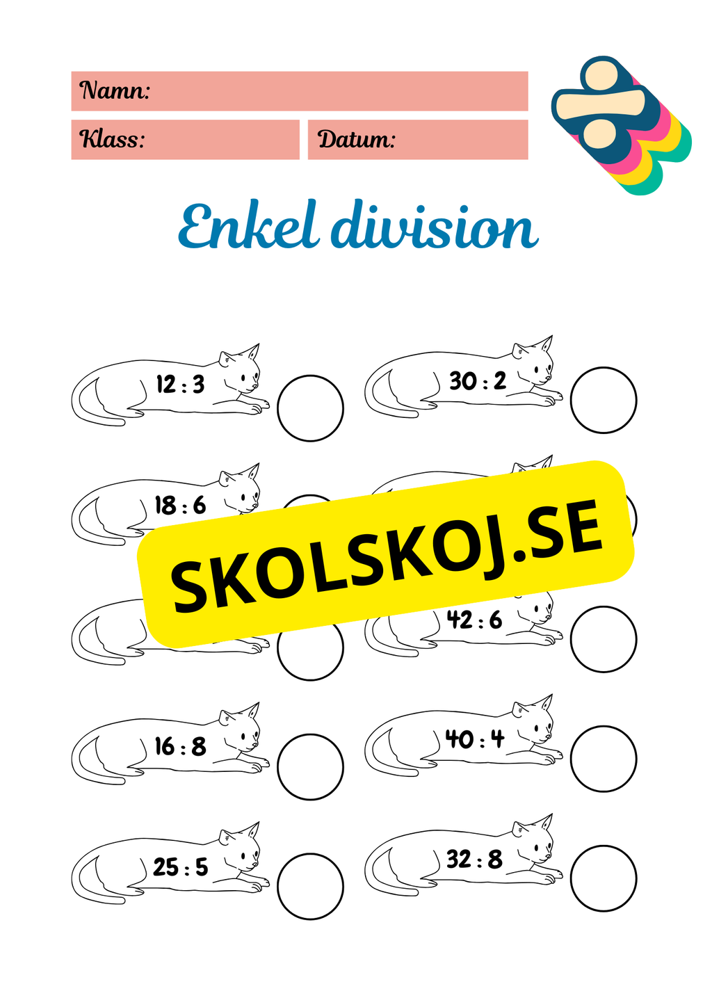 Enkel division