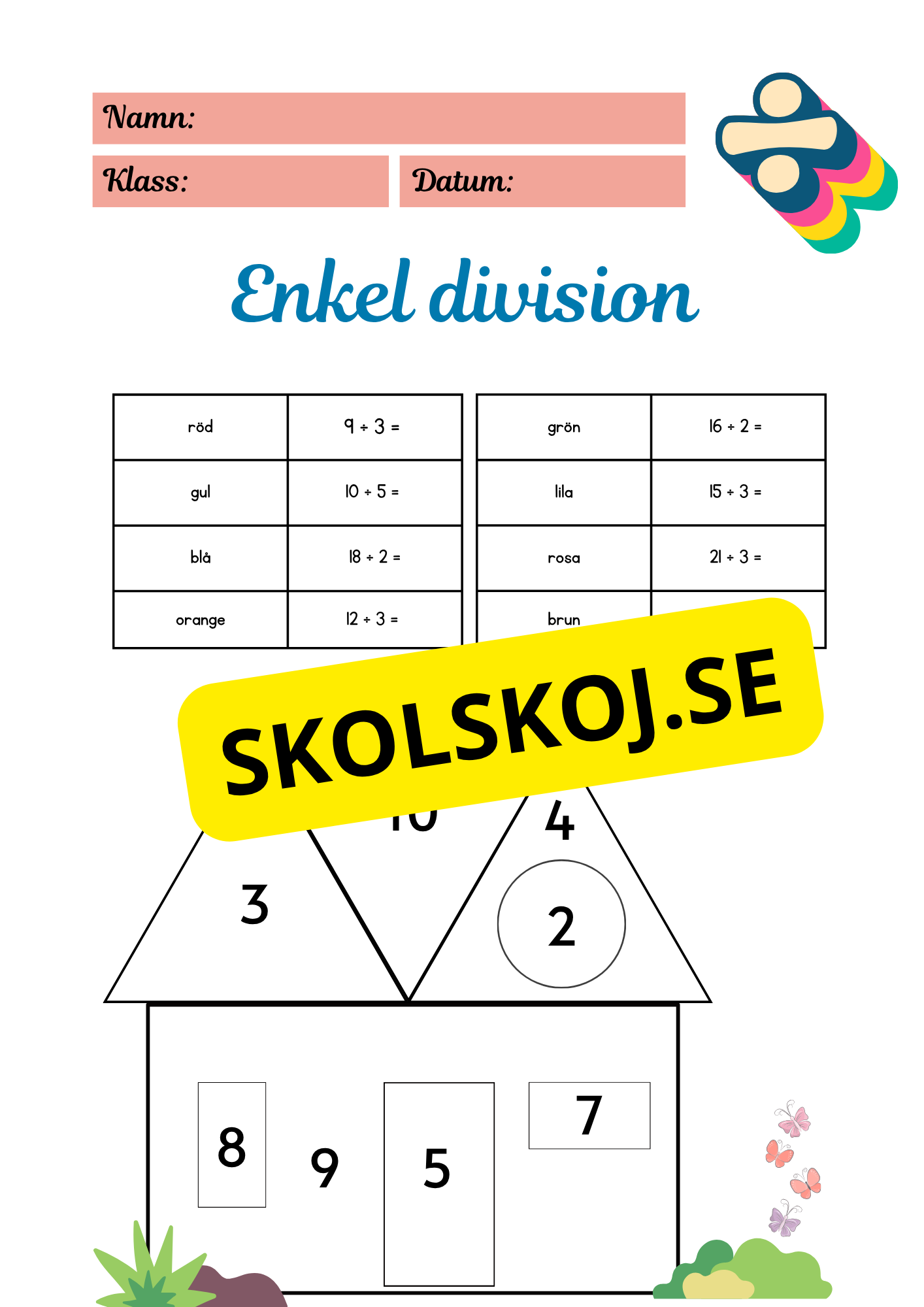 Enkel division