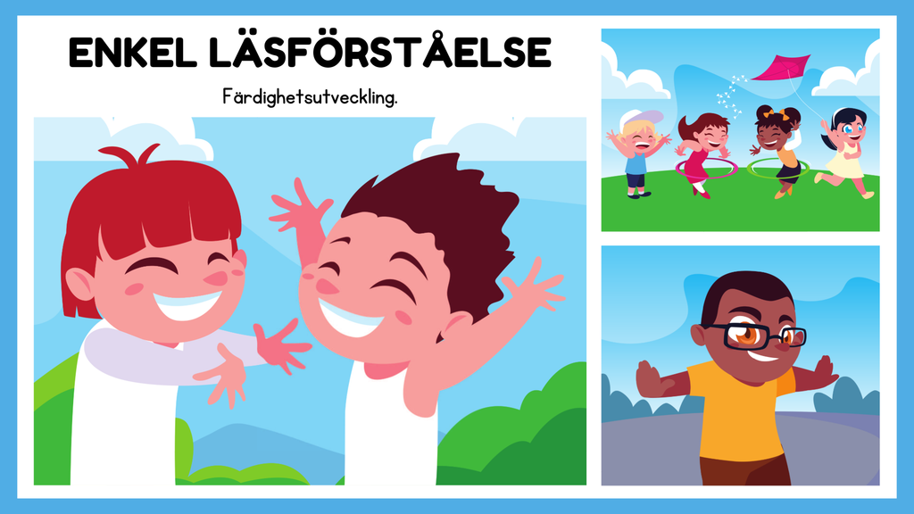 Enkel läsförståelse och frågor