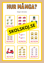 Enkel matematik - Blandade uppgifter - Häfte