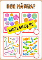 Enkel matematik - Blandade uppgifter - Häfte