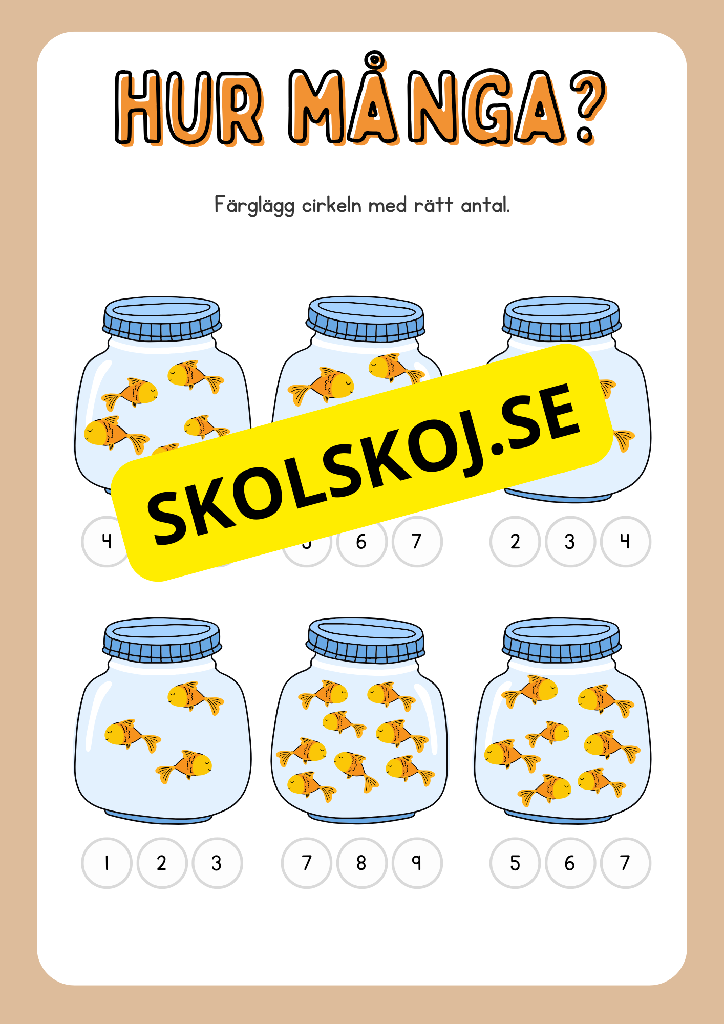 Enkel matematik - Blandade uppgifter - Häfte