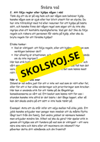 Etik och svåra val - Årskurs 4 - 6